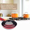 Flintronic 4PCS Round Felt Pot Protector, 19.1CM, Gray