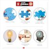Educa Antique World Map 1000-Piece Puzzle, Brown, (15159)