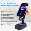 Wireless Induction Audio Bluetooth Speaker with Phone Holder Anti-Slip Base 360°