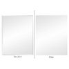 FRAMES BY POST Scandi Oak Mirror 10 X 8 Inch with 3mm Plain Mirror