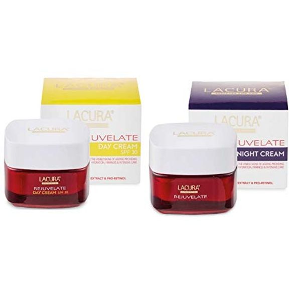 Lacura Rejuvelate Day and Night Cream Bundle 2x50ml