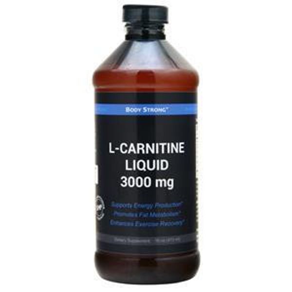 BodyStrong L-Carnitine Liquid (3000mg)  16 oz