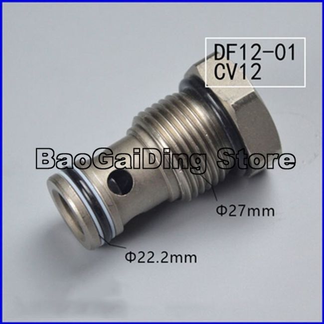 Hydraulic Threaded Cartridge Check Valve (Poppettype) CV1201/DF1201