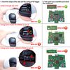 eXtremeRate Scarlet Red Back Paddle Programmable Rise Remap Kit for PS5 Controller BDM-010 Upgrade Board Redesigned Back Shell & Back Button Attachment for PS5 Controller, Controller Not Included