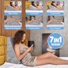 Bed Wedge Pillow, Multipurpose Cooling Gel Memory Foam Top, Machine Washable