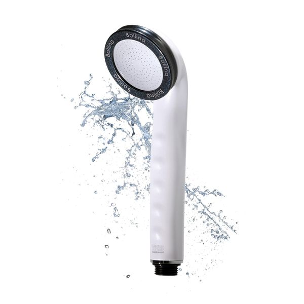 Bollina Shower Head, Micro Nano Bubble, Fine Bubble, Fine Bubble, Water Saving, Made in Japan, Official, TK-7007 -PA Bolina Wide Shower, Skin Care, Warm, Thermal, Moisturizing, Washing, Beautiful Skin