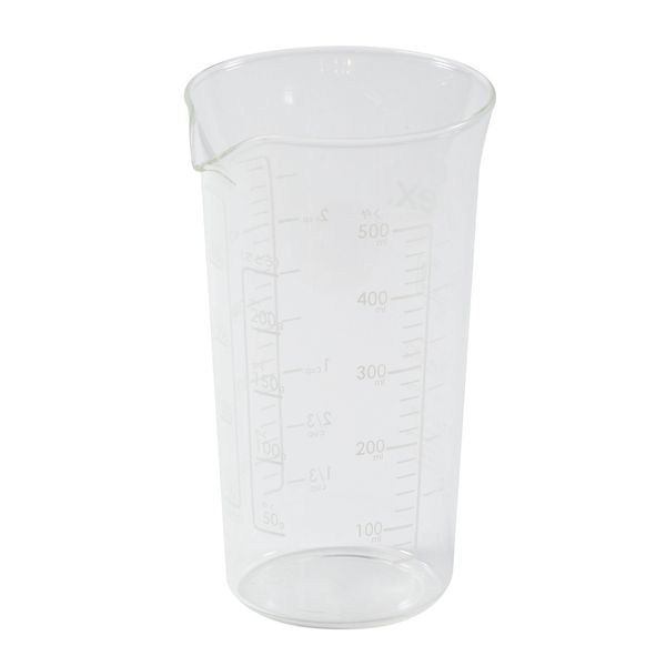 Pyrex CP-8636 Pyrex Measuring Cup, 16.9 fl oz (500 ml), Blow, Heat Resistant Glass, Microwave Safe, Dishwasher Safe