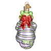 Old World Christmas Lover Collection Glass Blown Ornaments for Christmas Tree Chesire Cat