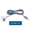 YINETTECH USB Charging Cable, Charging Cable, 1.5m USB Charging Cable Compatible with Xbox 360 Wireless Gamepad Controller, 2 Pack