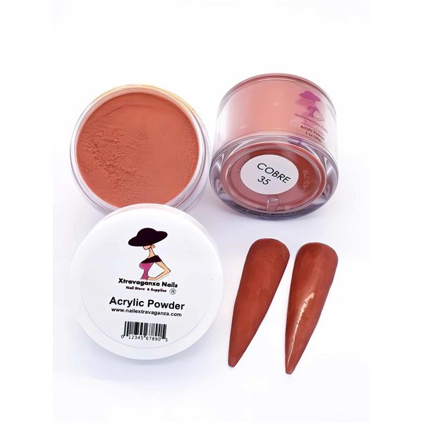 Extravaganza Nails Acrylic Polymer Nail powder 1oz jar 035