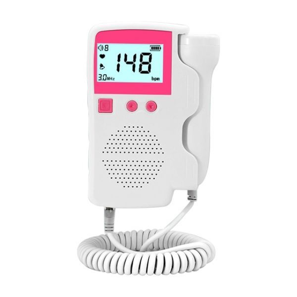 Fetal Heart Sound Meter Heart Rate Heart Sound Listener Pregnant Woman Gift 40, 01 Type Blue