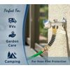 Morvat Brass Coiled Garden Hose Kink Protector, 4 Pack