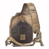 REEBOW GEAR Tactical Sling Backpack Rover Shoulder Sling Pack (Brown)