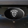 GRAPHICS & MORE NYPD B&W Shield Oval Tow Trailer Hitch Cover Plug Insert
