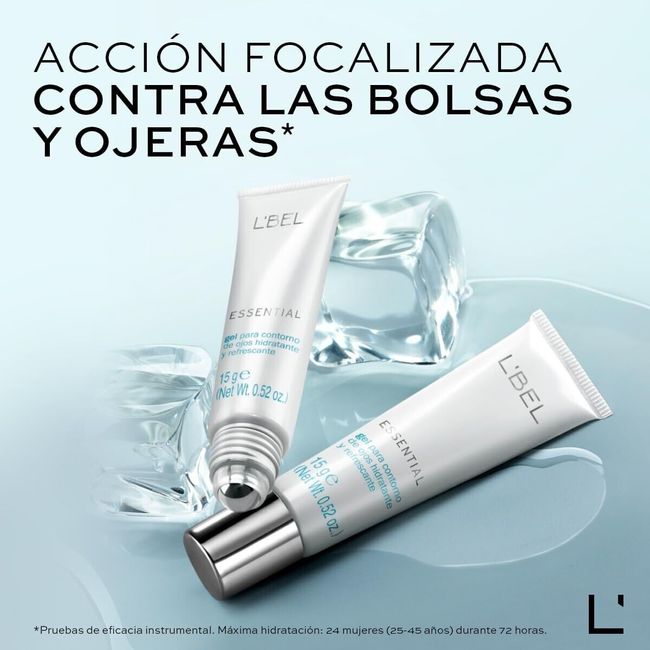 Gel Para Contorno De Ojos Hidratante Y Refrescante L'BEL Essential 2 Pack .52 oz