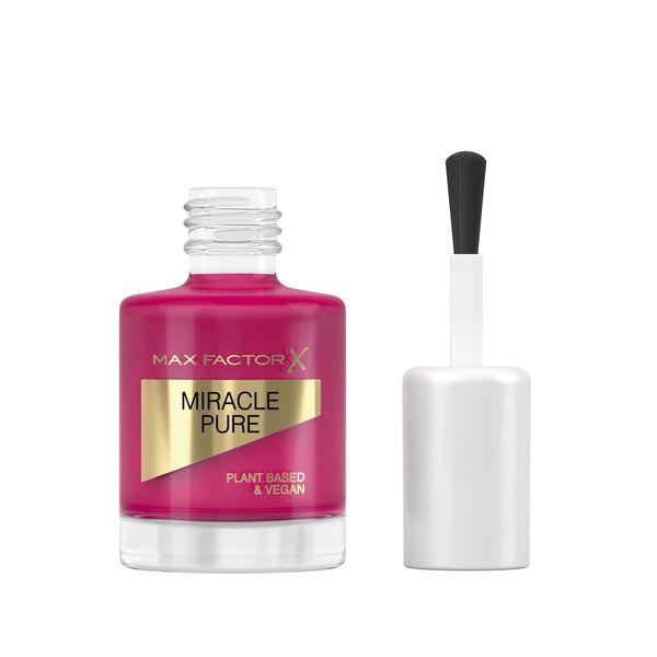 Max Factor Miracle Pure Nail Colour, Fb. 320 Sweet Plum, veganer Nagellack, lang anhaltend, schnell trocknend, 12 ml