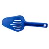 Ice Scoop Slotted Plastic 8 Ounce Blue FDA Approved.