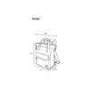 Roka London Bantry B Small Sustainable Moss (Canvas)