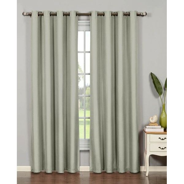 Bella Luna Euphoria Microfiber Room Darkening 54x95" Curtain Panel  AC2682 *NEW*