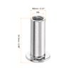 sourcing map M6x22mm Hex Socket Head Insert Nut Screw Post Sleeve Nut for Furniture 10pcs
