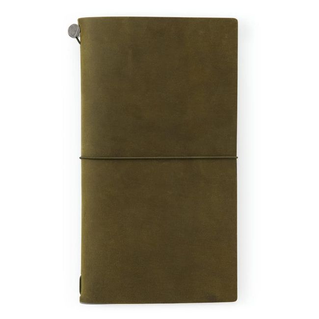 Traveler's Company 15342006 Traveler's Notebook, Regular Size, Olive