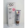 IT COSMETICS CC+ COLOR CORRECTING + HYDRATING SERUM SPF50 NEUTRAL DEEP 0.406 OZ
