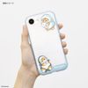 Gourmandise mofusand IIIIfit Clear iPhone16e Case Blue MOFU-79A