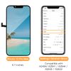 bokman for iPhone 13 Pro Max Black LCD Screen Replacement Parts Display Assembly Front Panel