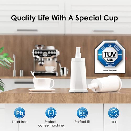 Waterdrop Water Filter, Replacement for Sage® Appliances Coffee Machine SES008WHT0NEU1 ClaroSwiss® BES008, Barista SES810/SES875/SES880/SES920/SES980/SES990, TÜV SÜD Certified (3)