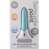 Novel Creations Sensuelle Point 20 Function Bullet, Teal Blue