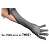 Torque Grip Black Mamba Powder Free Super Strong Nitrile Glove (Medium)