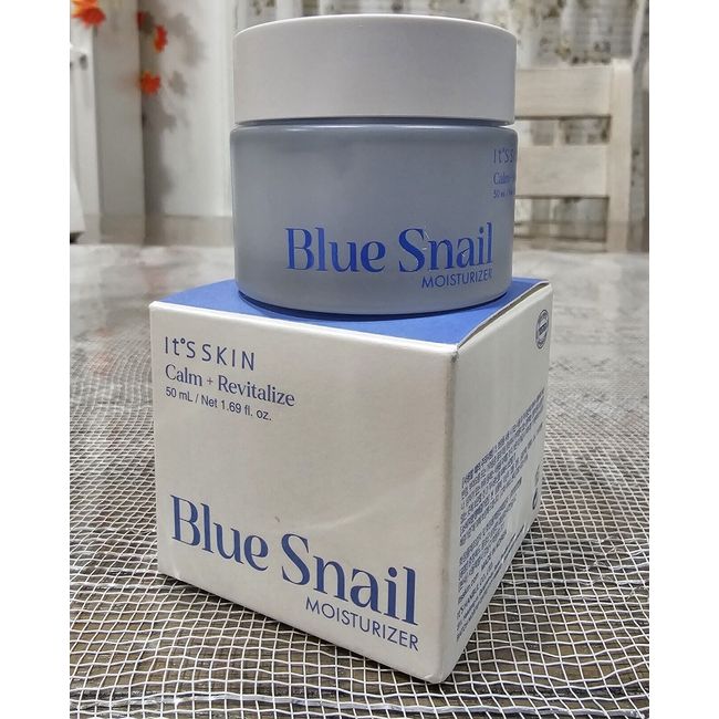 It's Skin Blue Snail Moisturizer 1.69 fl oz/50 mL Calm & Revitalize Exp 04/2026