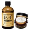 EGF Maximum 2-Piece Set, EGF Lifting Lotion, Maximum (Lotion, 3.4 fl oz (100 ml) + Deep Oil Cream, Maximum (Cream, 0.7 oz (20 g), Aging Care, Made in Japan