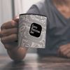 speecheese Coffee Mug Black CPU Motif Coffee Processing Unit with Motherboard Motif