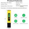 Digital PH Meter for Water, 0.01ph High Accuracy Pen Type PH Tester Hydroponics
