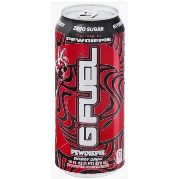 PEWDIEPIE GFUEL Energy Drink 1 Unopened 16 FL OZ Can Limited Edition Rare New