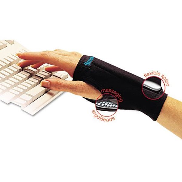 SmartGlove Wrist Wrap, Small, Black