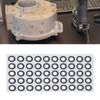 1000Pcs 6.0 Mm 3D Scanning Marker Accurate Tracking Dots Diffuse Reflection Markers for 3D Scanner ID 6mm OD 10mm