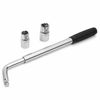 Telescopic Wrench Lug Wheel Extendable Wheel Brace Nut Sockets Quick Repair Tool