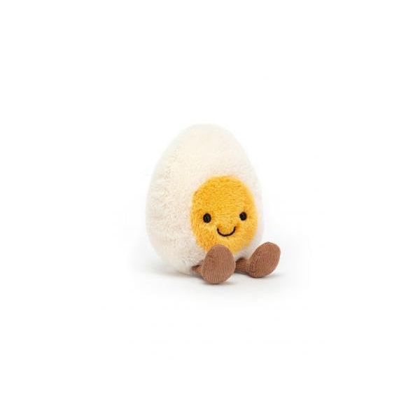 Jellycat Amuseable Happy Boiled Egg - L: 4 cm x l: 8 cm x h: 14 cm