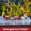 Paradox Fishing Jig Spinner Set of 5 25 g Delusory 2.0 Inch Spin Jig for Bass Fishing Perch Bait Zander Bait Pike Bait Spinner Bait Spinner Bait - Optimal Bass Bait