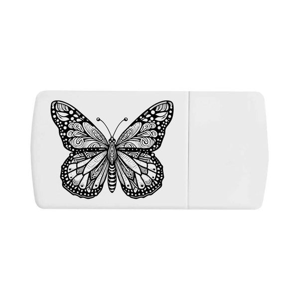 'Monarch Butterfly' Pill Box with Tablet Splitter (PI00029171)