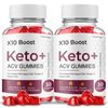 X10 Boost Keto ACV Gummies, X10 Gummies Maximum Strength Official (2 Pack)