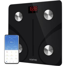 RENPHO Body Fat Scale Smart BMI Scale Digital Bathroom Wireless