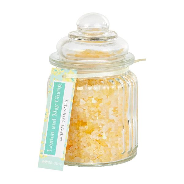 Wild Olive Lemon and May Chang Mineral Bath Salts