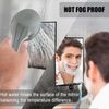 Shower Mirror for Shaving Fogless w/Razor Holders 360°Rotation Adjustable Mirror
