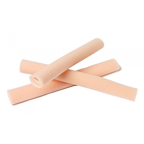 Podiatry Tubular Toe Foam x2 Tubes| 25cm Length | With or Without Overlap Protection