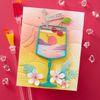 Spellbinders Lush Leaves 3D Embossing Folder, Clear