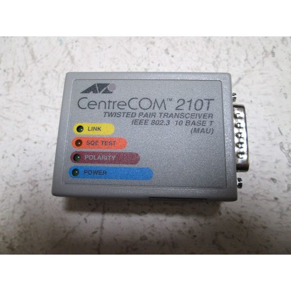 ALLIED TELESIS AT-210T TRANSCIEVERUSED