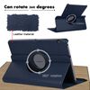 SWEIMEN 360° Rotating Case for Huawei MediaPad T5 10 Tablet Multiple Angle Adjustable Stand Flip Cover